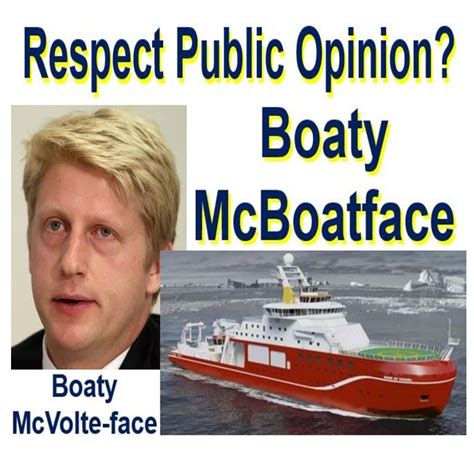 Boaty Mcboatface Ultra Popular Name For Research Ship But Minister Not