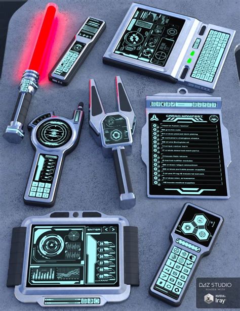 Sci Fi Hand Gadgets 1 Sci Fi Props Sci Fi Concept Art Futuristic