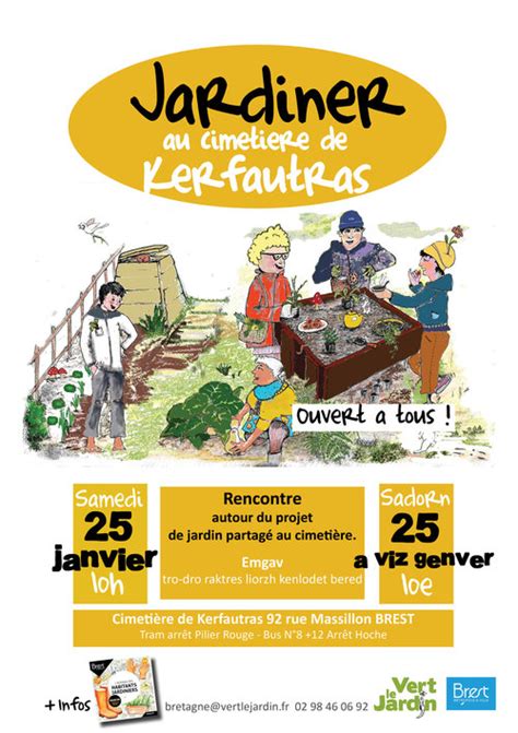 Nouveau jardin partagé réunion info. Brest - Vert le Jardin