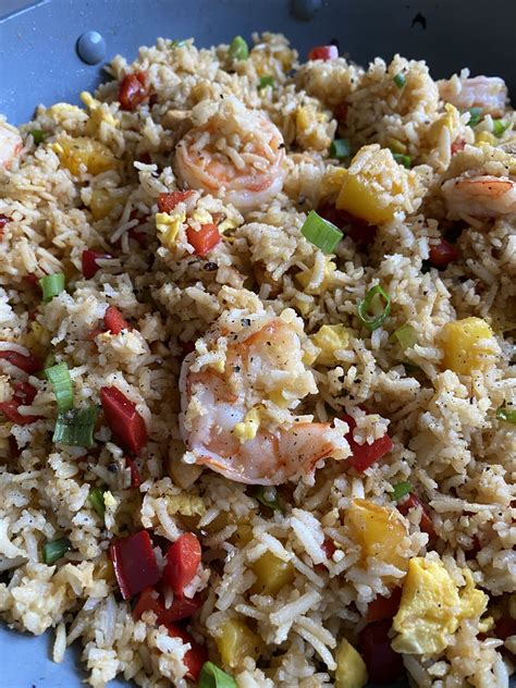 Shrimp And Pineapple Fried Rice Recipe One Pan Hungry Happens