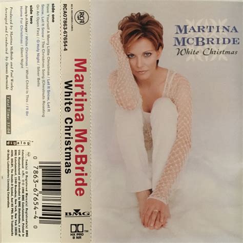 martina mcbride white christmas 1998 cassette discogs