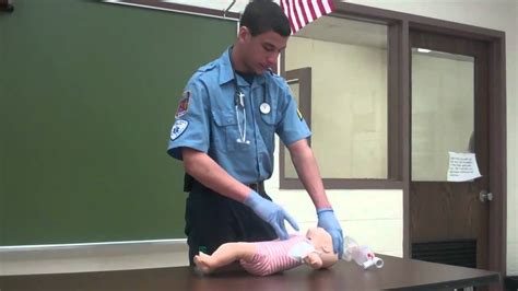 Infant Cpr 1 Person Youtube