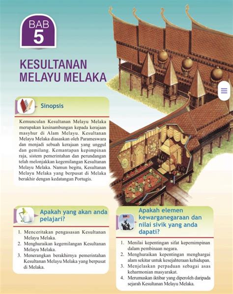 Buku Kesultananan Melayu Melaka Sejarah Tingkatan Bab Kesultanan My