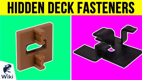 Top 7 Hidden Deck Fasteners Of 2019 Video Review