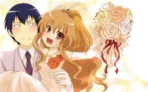 Taiga And Ryuuji Wedding Desktop Wallpapers 503