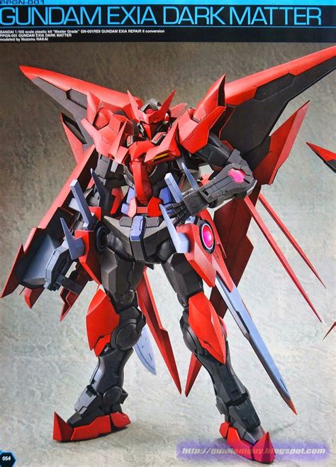 1100 Ppgn 001 Gundam Exia Dark Matter Custom Build Gundam Exia