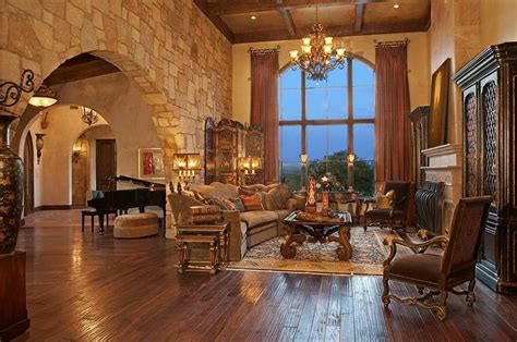 Tuscan Style Living Rooms Pinterest