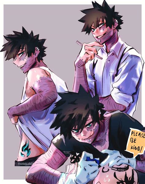 Dabi As A Tattoo Artist By Sharlockarts On Deviantart