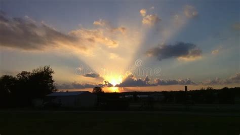 Crepuscular Ray Stock Image Image Of Crepuscular Beauty 143395933