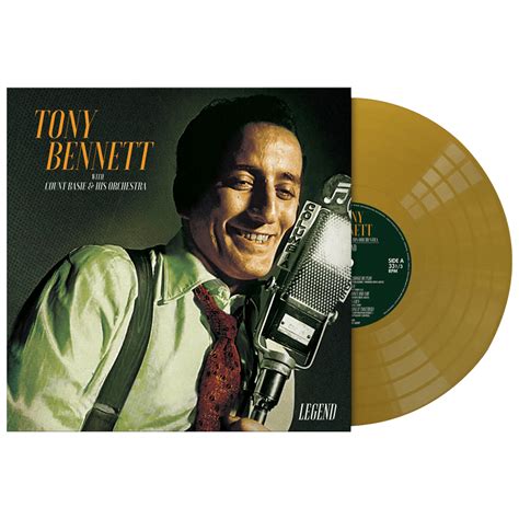 tony bennett legend limited edition gold vinyl cleopatra records store