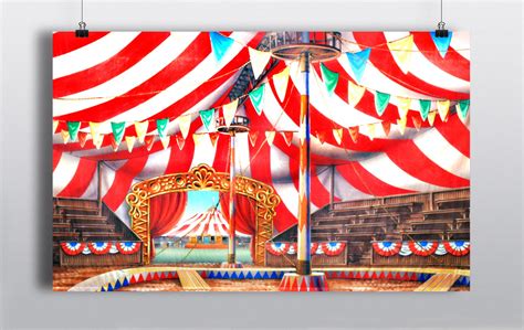 Circus Backdrop