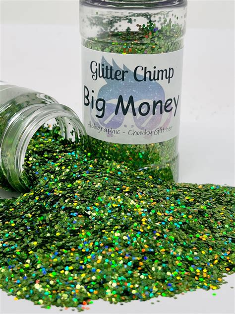 Big Money Chunky Holographic Glitter Glitter Chimp