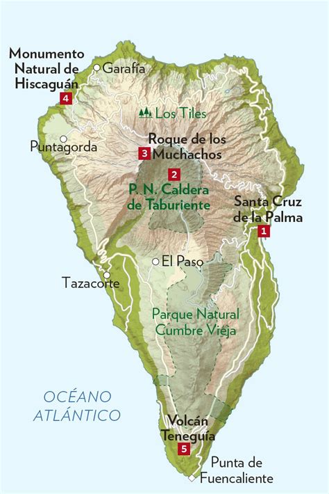 Gastos Generales Raramente Transfusión Mapa De La Palma Municipios