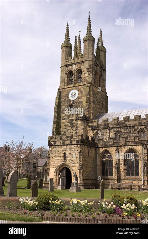 Church Of Saint John The Baptist In Tideswell Also Known As The