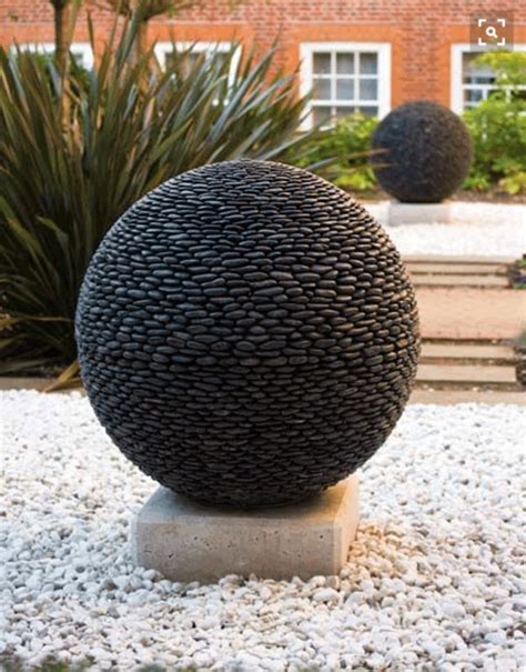 How To Make Concrete Garden Spheres Garden Spheres Concrete Garden
