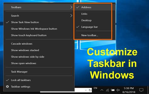 Tips For Customizing The Windows Taskbar Hot Sex Picture