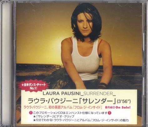 Laura Pausini Surrender 2003 Cd Discogs