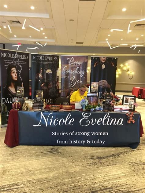 Fabulous Table By Author Nicole Evelina Manned By Her Able Assistant