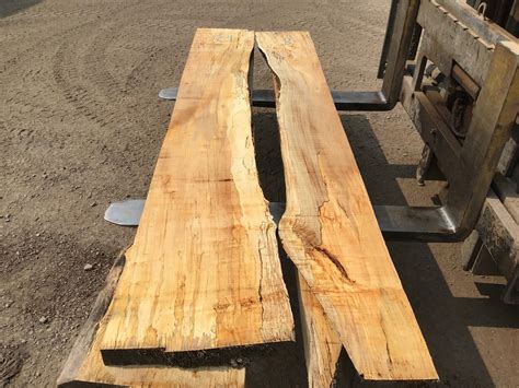 Spalted Maple Lumber 9920 84 4 Pcs 6 8 Irion Lumber Company