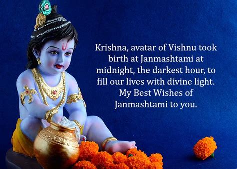 Krishna Janmashtami Happy Krishna Janmashtami Messages Whatsapp