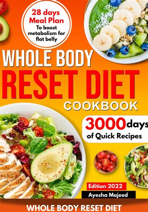 Whole Body Reset Diet Cookbook 3000 Days Of Quick And Delicious