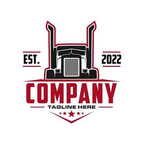 Trucking Logo Semi Truck Logo 6132622 Vector Art At Vecteezy