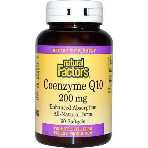 Coenzyme Q10200 Mg60 Softgels Supplement Australia Mega Vitamins