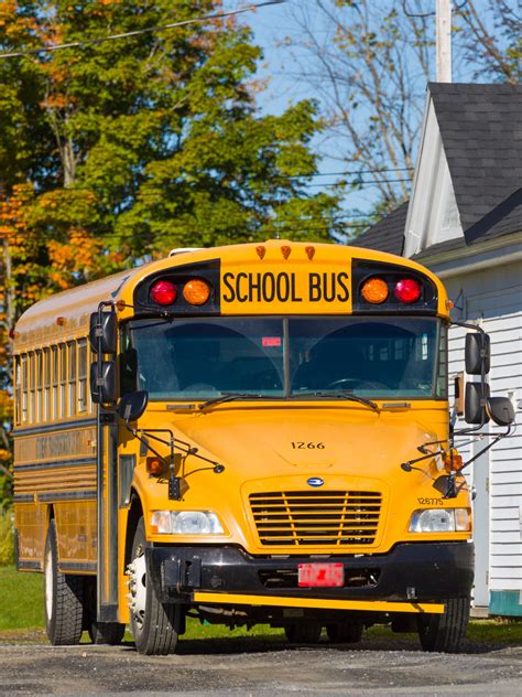 Yellow School Bus Free Stock Photo - Public Domain Pictures