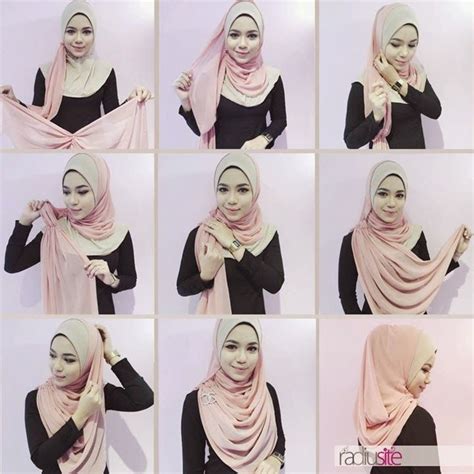 Step By Step Simple Turban Style Hijab Tutorial