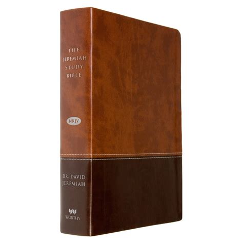 The Jeremiah Study Bible Leather Bound Oxfam Gb Oxfams Online Shop