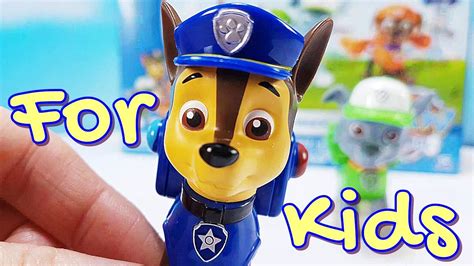 Paw Patrol Toys Chase Rocky Zuma Unboxing Action Pack Pups Youtube