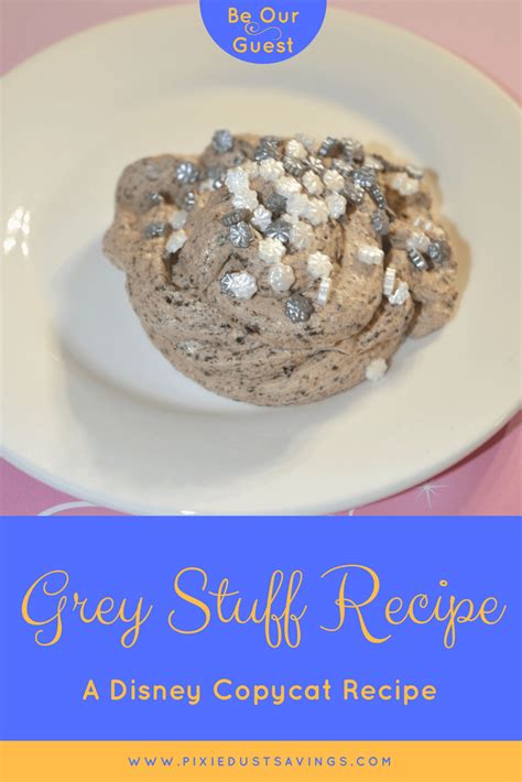Try The Grey Stuff Recipe From Be Our Guest Recipe The