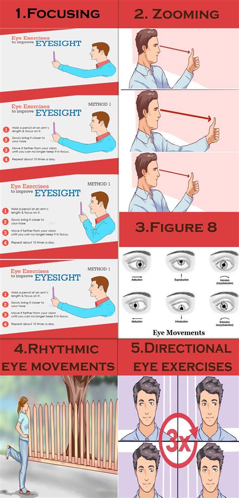 6 Eye Exercises To Improve Your Vision Without Glasses Or Contact