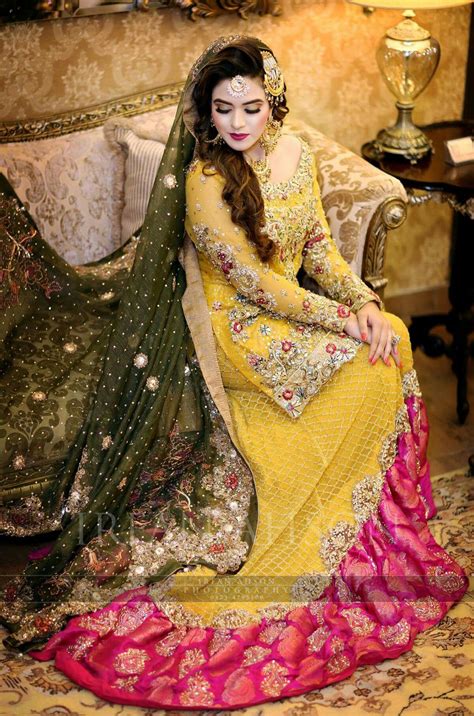 Pakistani Mehndi Dress Bridal Mehndi Dresses Bridal Dresses Pakistan