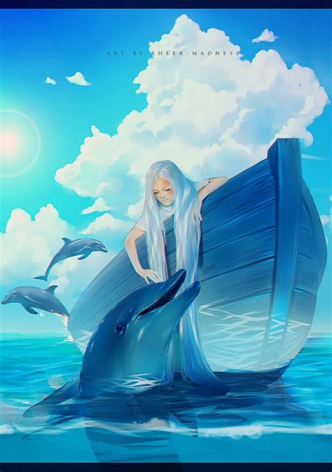 Dolphins By Sheer Madness On Deviantart Beautiful Fantasy Art