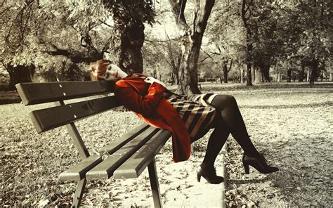 壁纸 妇女 红头发 坐着 选择着色 高跟鞋 弹簧 季节 人的立场 拍照片 1920x1200 Youngscum