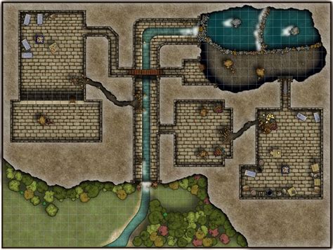 Deserted desert dungeon battle map. http://forum.profantasy.com/extensions/InlineImages/image ...