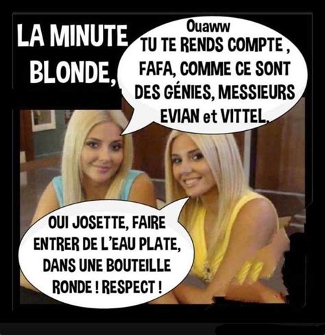 Elles Sont Fortes Nos Blondes Blague De Blonde Blague Pour Rire Blague