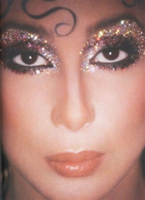 Cher As Queen Isabella Disco Makeup 70s Disco Makeup Disco Hair