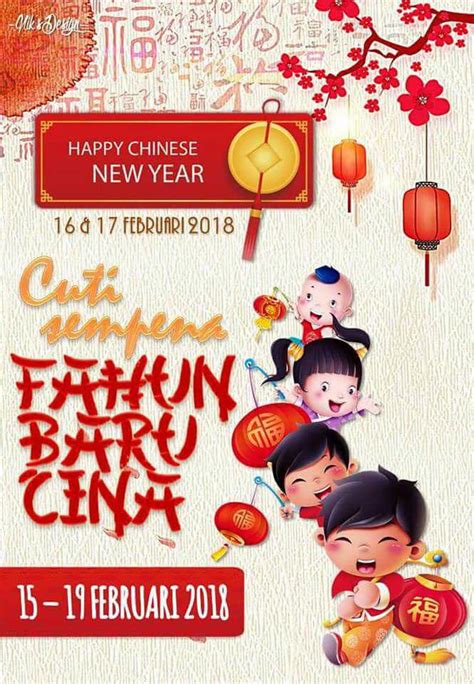 Senarai cuti perayaan di malaysia. Divider Cuti Tahun Baru Cina 2018