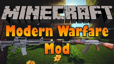 Attachments include scopes, sights both standard and holographic, grips, stocks, lasers and many more. Modern Warfare Mod 1.11.2/1.10.2 | Miinecraft.org