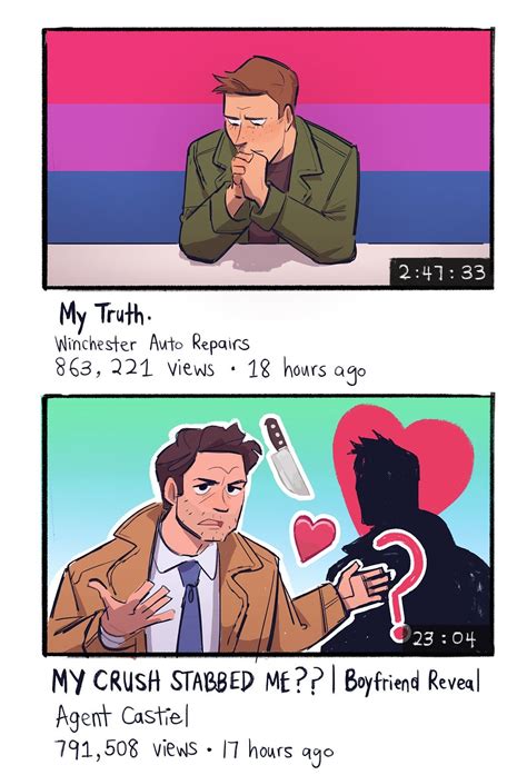 Supernatural Jokes, Spn Memes, Supernatural Pictures, Destiel Fanart