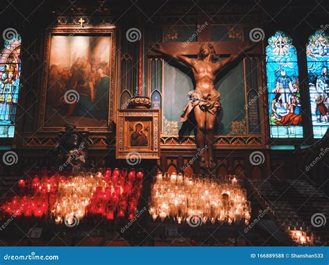 Notre Dame Basilica Kyrkostaty Redaktionell Arkivfoto Bild Av Fuska