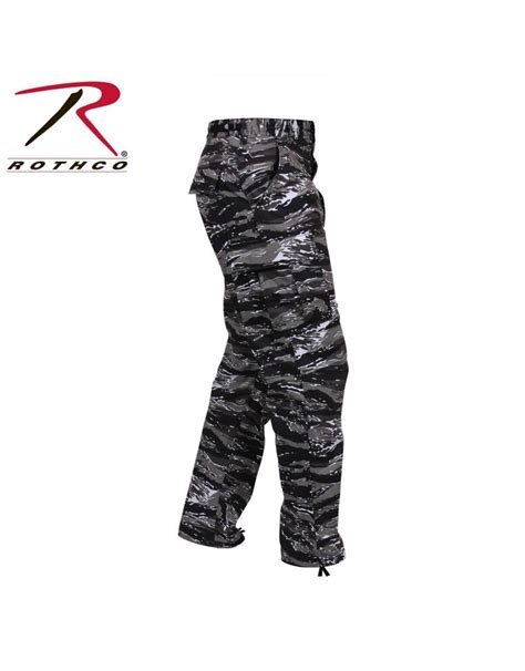 Rothco Color Camo Tactical Bdu Pants Urban Tiger Stripe Army Supply