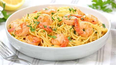 Shrimp Scampi Pasta 15 Minute Dinner Recipe Quick Easy