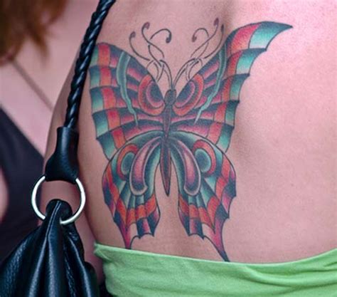 Legendary Tattoo Butterfly Tattoo On Back Body Women Sexy Butterfly Tattoos