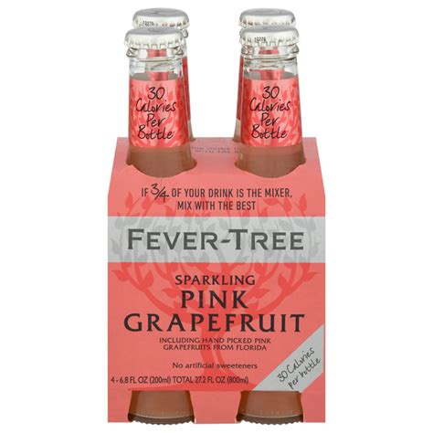 Save On Fever Tree Sparkling Pink Grapefruit Mixer 4 Pk Order Online
