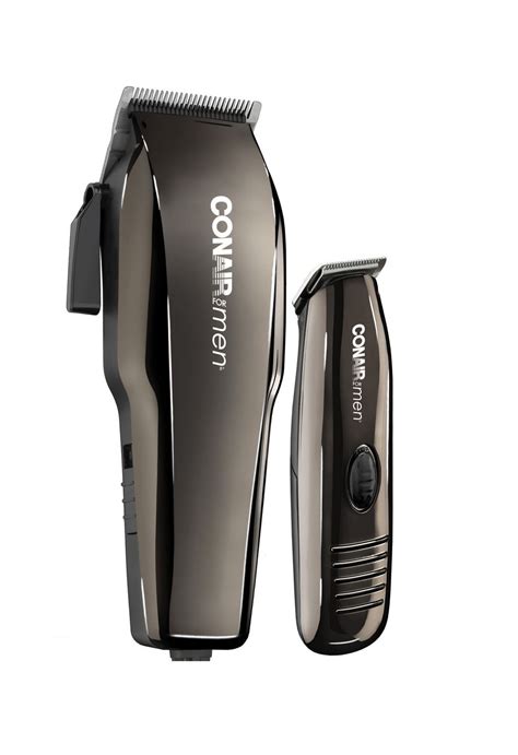 This makes it fairly durable and gives a good clean cut. Conair for Men 20 pc Titanium Motor Clipper Haircut ...