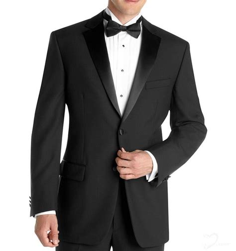 Custom Made Groomsmen Black Groom Tuxedos Notch Satin Lapel Men Suits