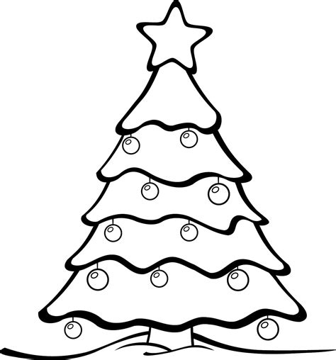 Cute Christmas Tree Drawing At Getdrawings Free Download